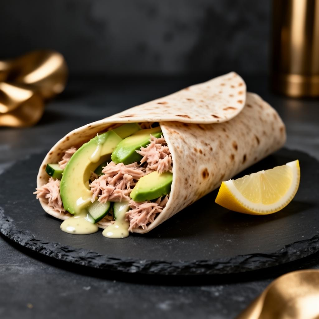 Tuna Avocado Wrap